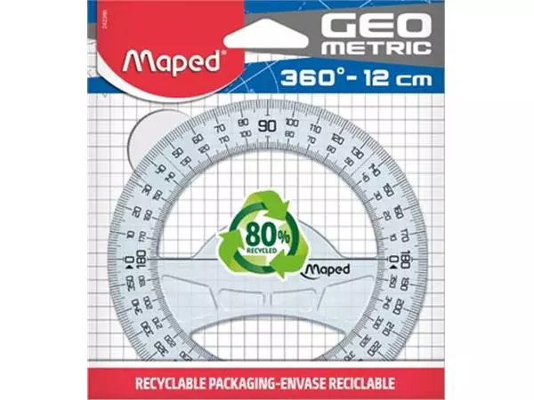 Een Maped gradenboog Geometric 360° - 12 cm koop je bij ShopXPress