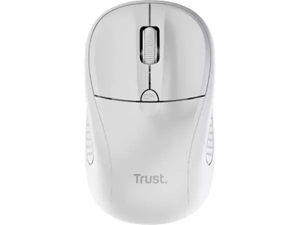 Een Trust Primo draadloze muis, mat wit koop je bij ShopXPress