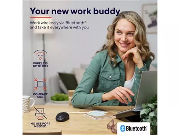 Een Trust Primo draadloze Bluetooth muis, zwart koop je bij ShopXPress