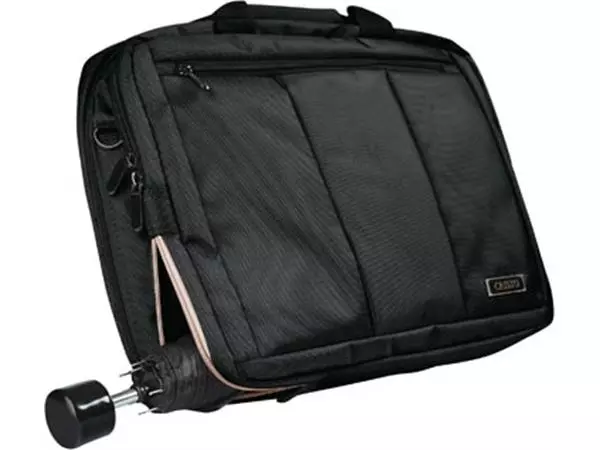 Een Cristo Portable laptoptas voor 15 inch laptops, 2-in-1, zwart koop je bij ShopXPress