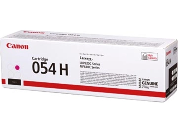 Sie können einen Canon toner 054 H, 2.300 pagina's, OEM 3026C002, magenta bei Supplierz BV kaufen