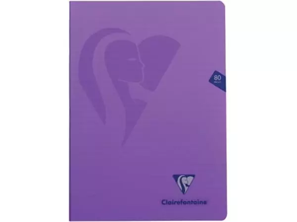 Vous pouvez acheter un Clairefontaine cahier mimesys pour ft A4, 80 pages, couverture en PP, ligné, couleurs assorties chez Supplierz BV