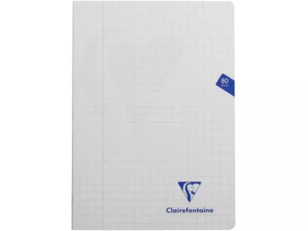 Buy your Clairefontaine schrift mimesys voor ft A4, 80 bladzijden, kaft in PP, geruit 10 mm, geassorteerde kleuren at Supplierz BV