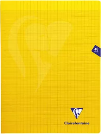 Een Clairefontaine schrift Mimesys voor ft A4+, 48 bladzijden, kaft in PP, seyès, geassorteerde kleuren koop je bij ShopXPress