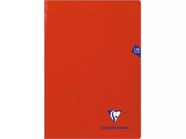 Een Clairefontaine schrift mimesys voor ft A4+, 140 bladzijden, kaft in PP, seyès, geassorteerde kleuren koop je bij ShopXPress