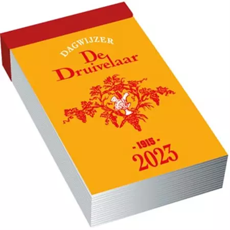 Een Dagblokkalender De Druivelaar 2025, display van 30 stuks koop je bij ShopXPress