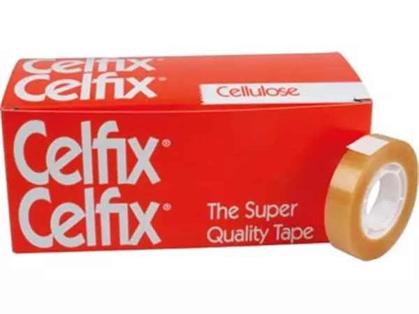 Een Celfix plakband cellulose ft 12 mm x 33 m koop je bij ShopXPress
