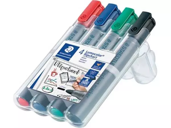 Buy your Staedtler merkstift Lumocolor Flipchart 4 stuks at Supplierz BV