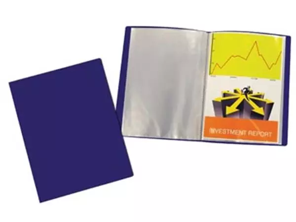 Een Beautone showalbum, A4, 30 tassen, in geassorteerde kleuren koop je bij ShopXPress