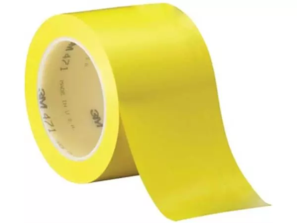 Buy your 3M Vinyl tape 471, ft 50 mm x 33 m, geel at ShopXPress