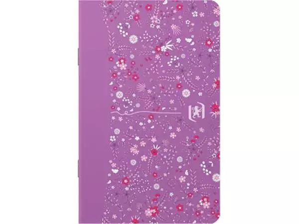 Een Oxford Floral softcover notitieblok, ft 9 x 14 cm, 30 vel, gelijnd, 4 geassorteerde designs koop je bij ShopXPress