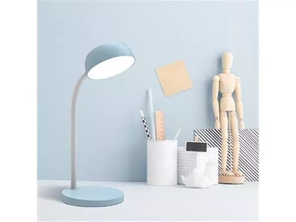 Een Unilux bureaulamp Tamy, LED, blauw koop je bij Supplierz BV