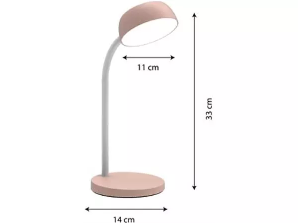 Buy your Unilux bureaulamp Tamy, LED, roze at Supplierz BV