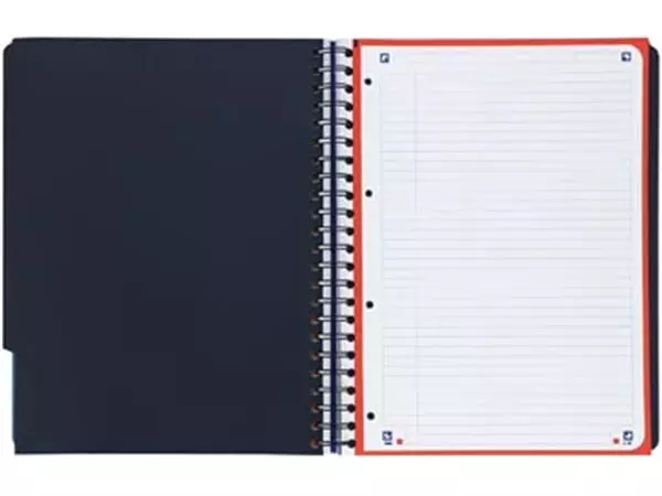 Een Oxford School Projectbook spiraalschrift, ft A4+, 4-gaats, gelijnd, aqua blauw koop je bij Supplierz BV