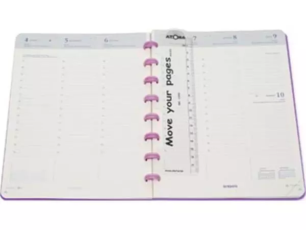 Een Atoma agenda, ft A5, crèmekleurig papier, 144 pagina's, 1 week op 2 pagina's, 2025 koop je bij ShopXPress