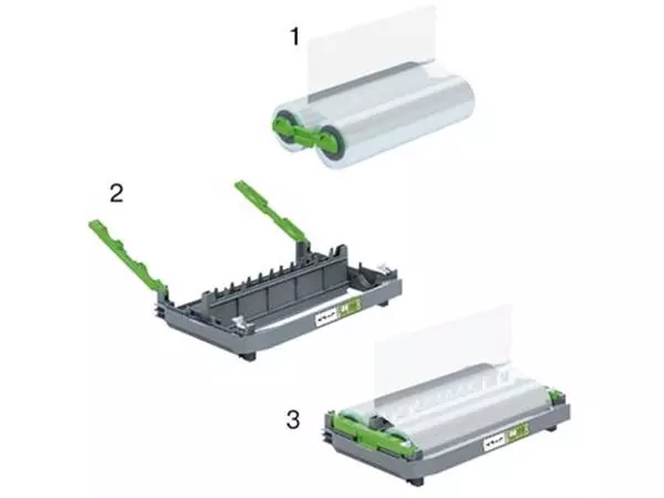 Een GBC hervulbare lamineerrol Foton 30, 100 micron, glanzend, maximaal 190 A4 documenten koop je bij ShopXPress