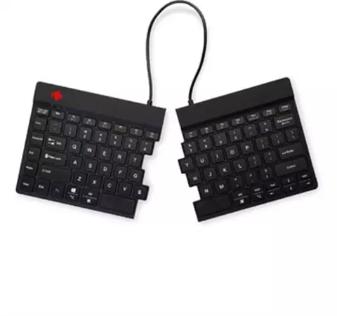 Een R-Go Split Break ergonomisch Bluetooth toetsenbord, qwerty, zwart koop je bij Supplierz BV