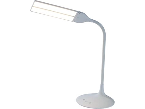 Een ALBA LED draadloze LED bureaulamp Twin, wit koop je bij Supplierz BV