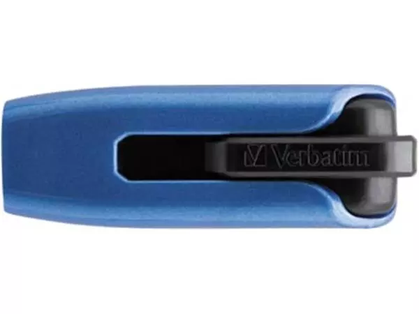 Een Verbatim V3 Max USB 3.0 stick, 128GB, blauw koop je bij Supplierz BV