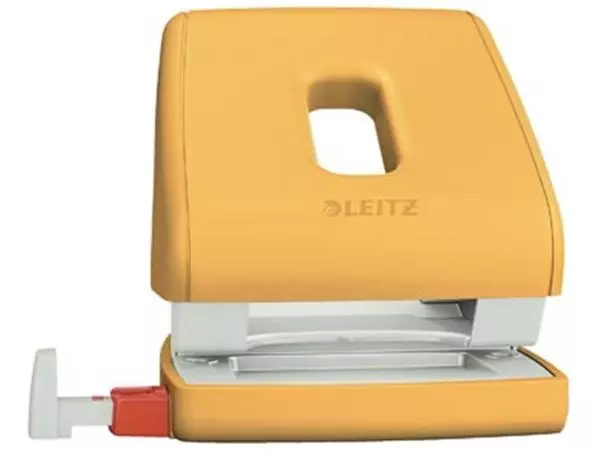 Een Leitz Cosy perforator, geel koop je bij ShopXPress