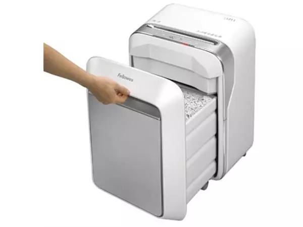 Een Fellowes Microshred papiervernietiger LX211, wit koop je bij Supplierz BV