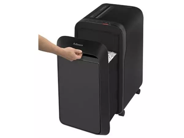 Een Fellowes Microshred papiervernietiger LX221, zwart koop je bij ShopXPress