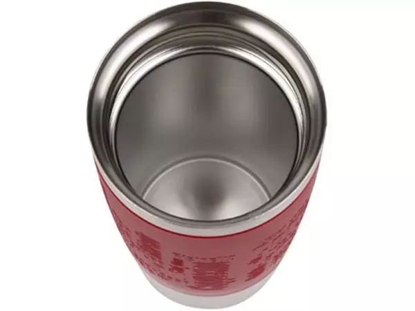 Een Emsa Travel Mug thermosbeker, 0,36 l, rood koop je bij ShopXPress
