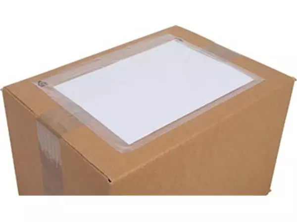 Een Cleverpack documenthouder, onbedrukt, ft 230 x 157 mm, pak van 100 stuks koop je bij ShopXPress