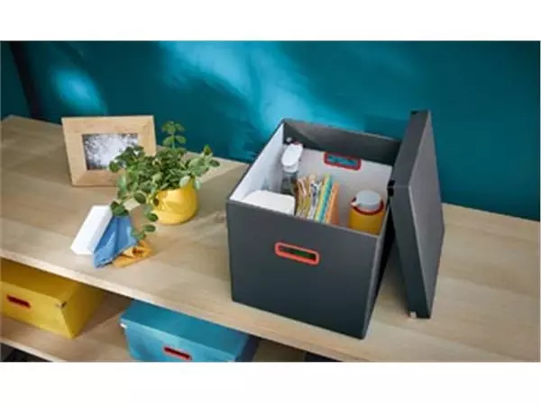 Vous pouvez acheter un Leitz Cosy Click & Store cube boîte de classement grande, gris chez Supplierz BV