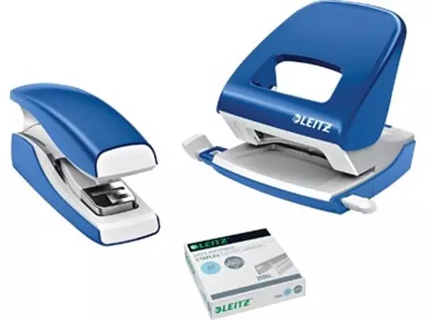 Vous pouvez acheter un Leitz New NeXXt Softpress Flat Clinch agrafeuse bleu chez Supplierz BV