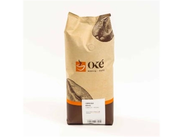 Een Oké koffie, gemalen, zak van 1 kg, Espresso Royal koop je bij Supplierz BV