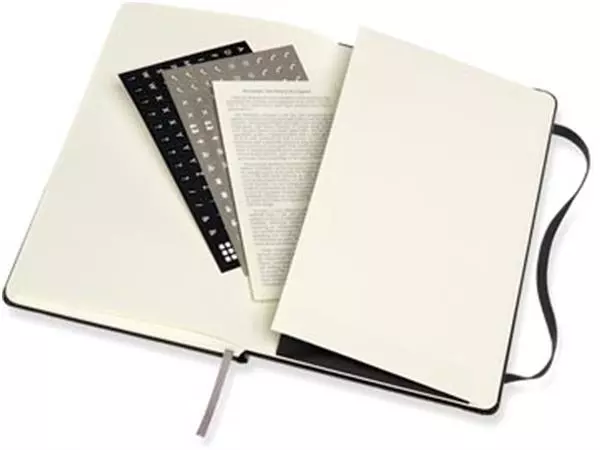 Buy your Moleskine notitieboek professional, ft 13 x 21 cm, gelijnd, harde cover, 240 blad, zwart at Supplierz BV