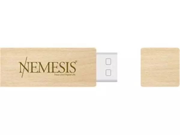 Een Nemesis USB-stick, bamboe, 32 GB koop je bij ShopXPress