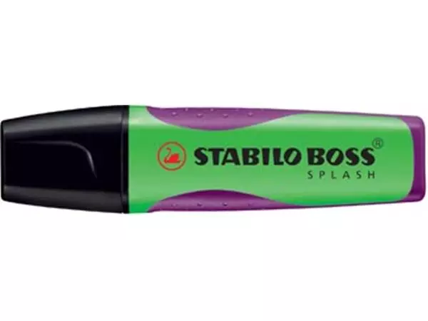 Een STABILO BOSS SPLASH markeerstift, doos van 4 stuks koop je bij ShopXPress