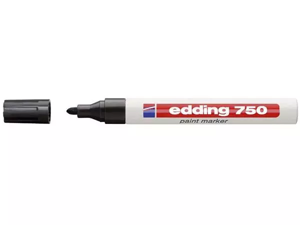 Een Edding Paint Marker e-750 zwart koop je bij ShopXPress