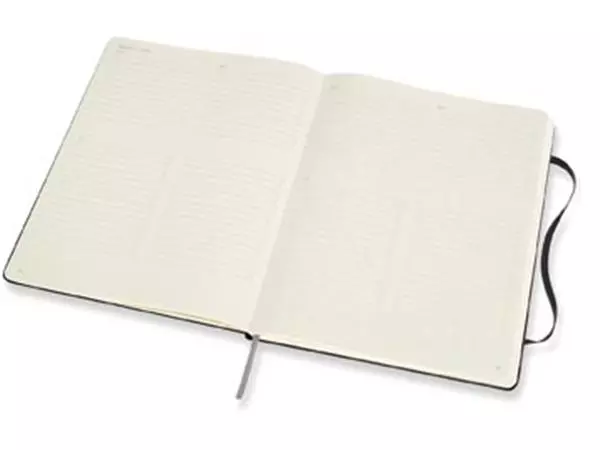 Een Moleskine notitieboek professional, ft 19 x 25 cm, gelijnd, harde cover, 189 blad, zwart koop je bij ShopXPress