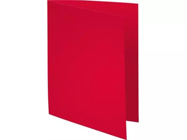 Een Exacompta Rock's 80 dossiermap, ft 22 x 31 cm, pak van 100, rood koop je bij ShopXPress