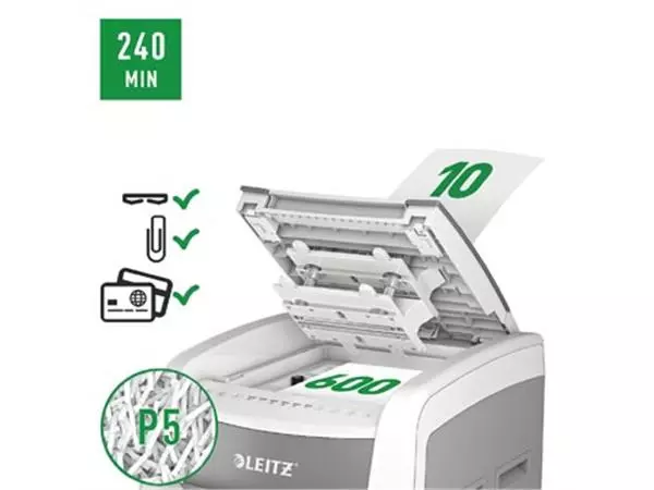 Een Leitz IQ Autofeed office pro 600 papiervernietiger P5 koop je bij Supplierz BV