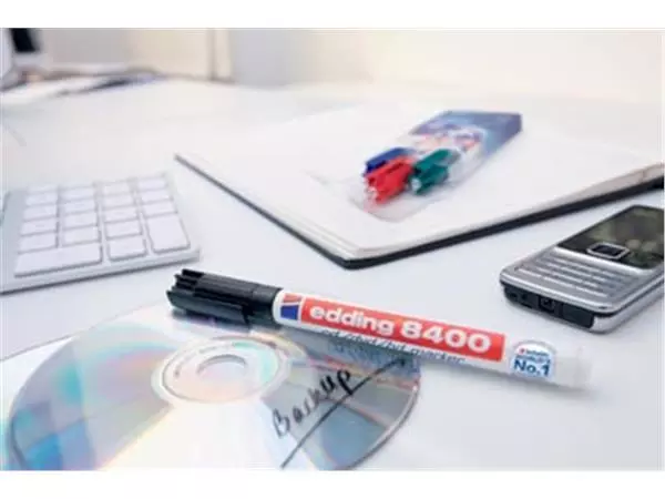 Buy your Edding permanent marker voor CD/DVD/BD e-8400 blauw at Supplierz BV