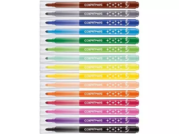 Een Maped Viltstift ColorPeps Long Life, etui van 15 stuks koop je bij ShopXPress