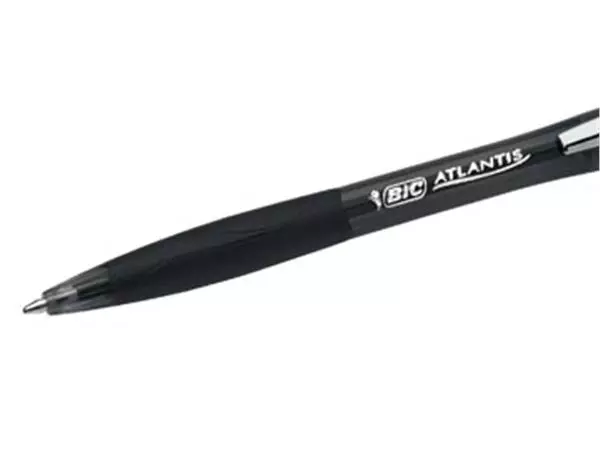 Een Bic balpen Atlantis Soft 1 mm, zwart koop je bij Supplierz BV