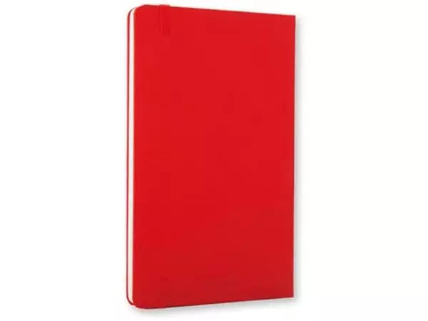 Een Moleskine notitieboek, ft 9 x 14 cm, effen, harde cover, 192 blad, rood koop je bij ShopXPress