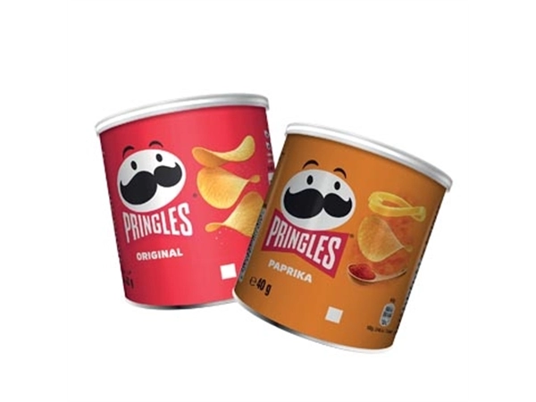 Een ACTIE PRINGLES: 1x Pringles chips 40g original (34452) + GRATIS 1x Pringles chips 40g paprika (34453) koop je bij ShopXPress