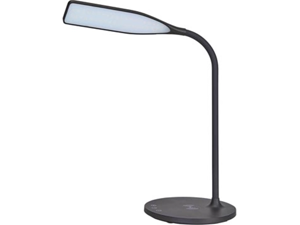 Een ALBA LED LED bureaulamp Smart, met QI oplader, zwart koop je bij Supplierz BV