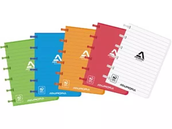 Een Adoc notitieboekje Colorlines, ft A6, gelijnd, geassorteerde kleuren koop je bij ShopXPress
