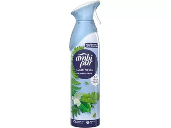 Een Ambi Pur luchtverfrisser ochtend dauw, spray van 185 ml koop je bij ShopXPress
