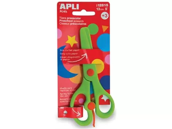 Een Apli Kids kleuterschaar 13 cm, op blister koop je bij ShopXPress