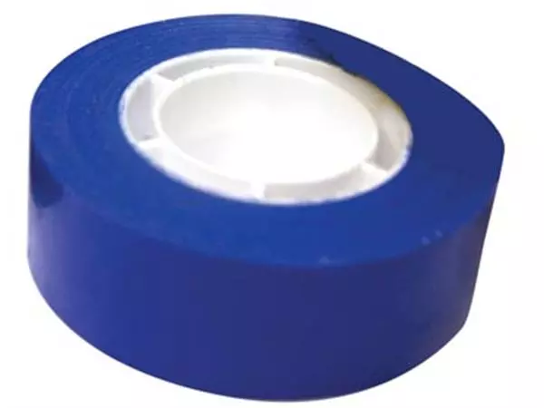 Een Apli plakband ft 19 mm x 33 m, blauw koop je bij ShopXPress