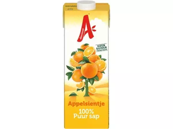 Een Appelsientje sinaasappelsap 1 l, pak van 12 stuks koop je bij ShopXPress