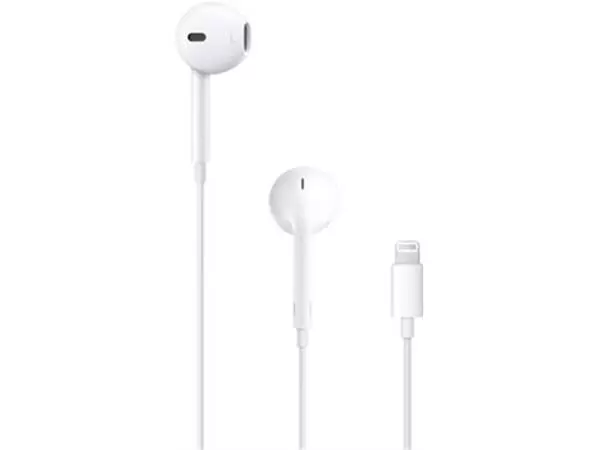 Een Apple EarPods, Lightning (8-pin), wit koop je bij ShopXPress